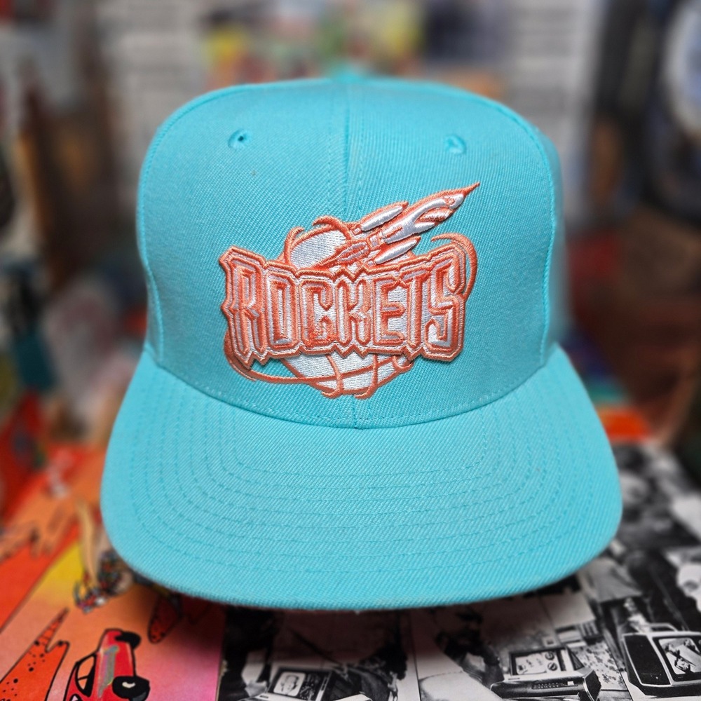 Houston Rockets 1995 Finals Two-Tone Mitchell&Ness Hardwood Classic Snapback Hat